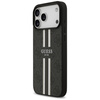 Etui Guess 4G Printed Stripes MagSafe do iPhone 17 Pro Max czarny
