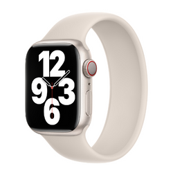 APPLE STRAP SOLO SILICONE STRAP FOR APPLE WATCH 44/45/46/49MM SIZE 3 MOONLIGHT ORIGINAL SEAL
