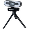 Verbatim Kamera internetowa z mikrofonemFull HD 1080p AWC-02 czarny/black 49579