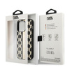 KARL LAGERFELD KLHCP14LPGKLSKW IPHONE 14 PRO 6,1" HARDCASE BRĄZOWY/BROWN MONOGRAM STRIPE