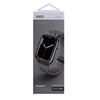 Pasek UNIQ Aspen Braided na Apple Watch 1/2/3/4/5/6/7/8/SE/SE2 44/42/45mm - szary