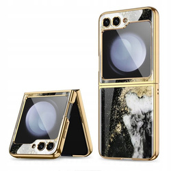 TECH-PROTECT MOOD MARBLE GALAXY Z FLIP 5 BLACK