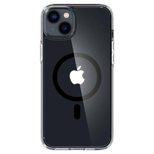 Etui Spigen Ultra Hybrid Mag z MagSafe na iPhone 14 Plus - przezroczysto-czarne