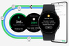 [OUTLET] Samsung Galaxy Watch4 44mm LTE R875F Black with Rubber Band Black Grade ABC