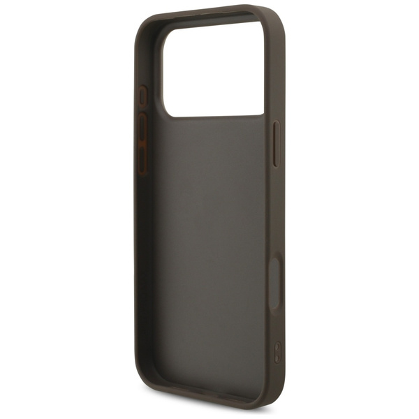 Etui Guess 4G Strap 4G Classic Logo do   iPhone 17 Pro Max brązowy