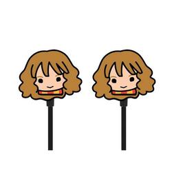 SŁUCHAWKI DOUSZNE DLA DZIECI HARRY POTTER 023 HERMIONA WIELOBARWNY