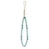 Guess zawieszka GUSTPEARP Phone Strapniebieski/blue Heishi Beads