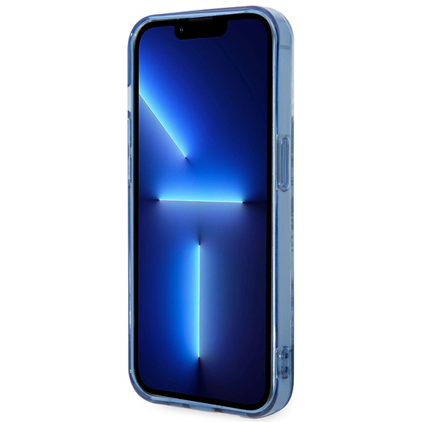 Guess GUHCP14XHGPLHB iPhone 14 Pro Max6,7" niebieski/blue hardcase Porcelain Collection