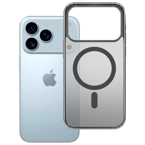 Etui 3MK Frosty MagCase do Apple iPhone  17 Pro Max czarny