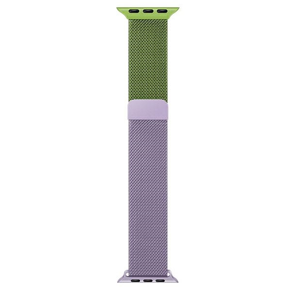 Beline pasek Apple Watch Steel38/40/41mm zielono-purpurowy green/purple