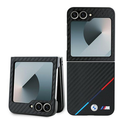 BMW BMHCZF623PUDTK Z Flip6 F741  czarny/black hardcase Carbon Tricolor