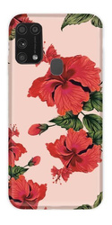 CASEGADGET CASE OVERPRINT RED POPPIES SAMSUNG GALAXY M31