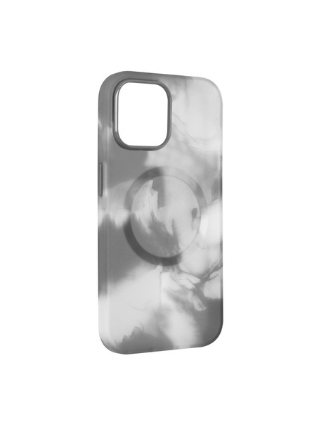 iPhone 15 Pro Puro AQUA Flexible Plastic Case - MagSafe Compatible - SILVER