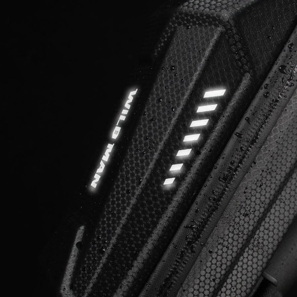 WILDMAN Etui/uchwyt na hulajnogę L ES8 Plus sakwa na ramę czarna/black