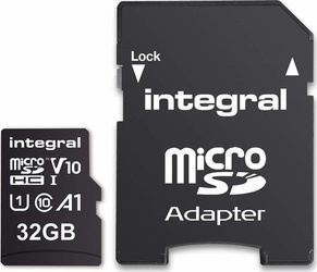 INTEGRAL 32GB MICRO SD + ADAPTER EB INMSDH32G-100V30