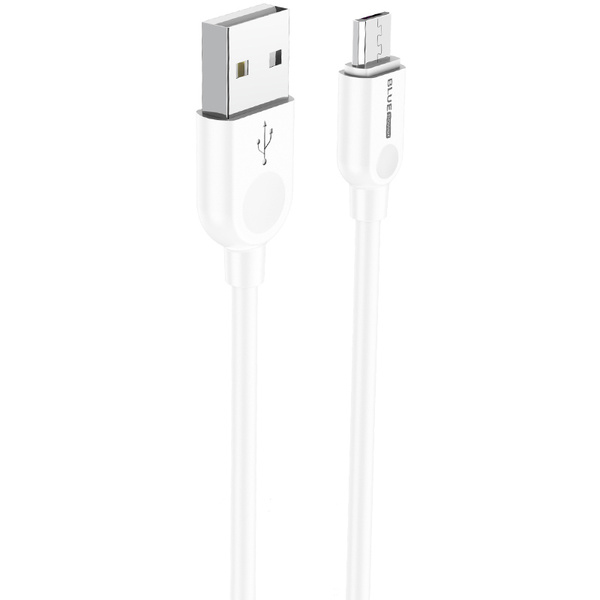 BLUE POWER MICRO USB CABLE BM2BX14 2M 3A WHITE