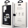 KARL LAGERFELD KLHCS23LSANKCPK S23 ULTRA S918 HARDCASE CZARNY/BLACK SAFFIANO KARL & CHOUPETTE