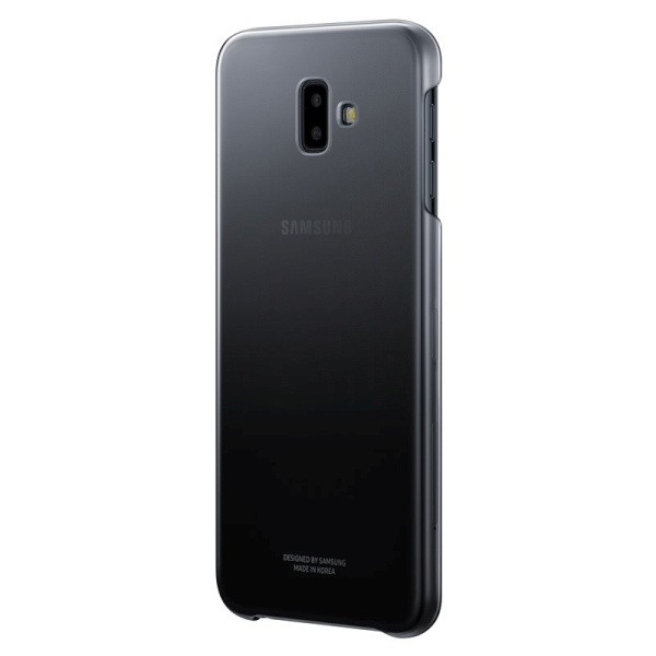 SAMSUNG GRADATION COVER EF-AJ640CBEGWW GALAXY J6 PLUS 2018 CZARNY