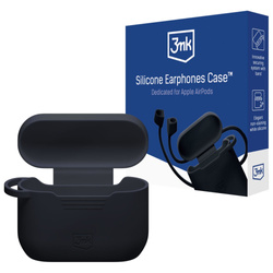 Etui 3MK Silicone AirPods Case do Apple AirPods Pro 3 czarny