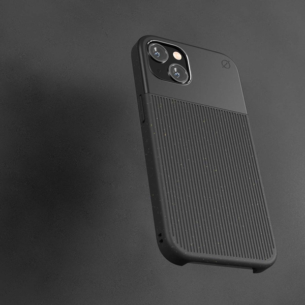 ATOM STUDIOS CASE SPLIT WOOD FIBRE MAGSAFE IPHONE 13 BLACK