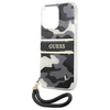 Guess GUHCP13XKCABBK iPhone 13 Pro Max6,7" czarny/black hardcase Camo Strap Collection
