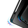 DUX DACIS MAGI CASE FOR IPAD PRO 12.9 '' '' 2021/2020/2018 SMART COVER COVER WITH STAND AND STORAGE FOR APPLE PENCIL BLACK