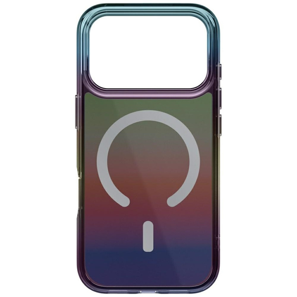 Etui UNIQ Iridescia do iPhone 17 Pro     Magclick Charging midnight quartz