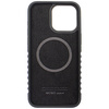 Audi Genuine Leather MagSafe iPhone 15 Pro 6.1" czarno-czerwony/black-red hardcase AU-TPUPCMIP15P-R8/D3-RD