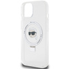 Karl Lagerfeld KLHMP15SHMRSKHH iPhone 15 6.1" white/white hardcase Ring Stand Karl Head MagSafe