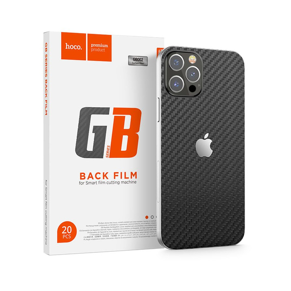 HOCO GB002 BACK PROTECTOR FOIL CARBON 20 PCS BLACK