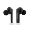 Guess słuchawki Bluetooth GUTWSSU20ALEGKTWS + stacja dokująca czarny/black Printed Logo
