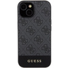 Guess GUHCP15SG4GLGR iPhone 15 / 14 / 136.1" szary/grey hardcase 4G Stripe Collection