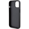Guess GUHCP15SPGS4TDK iPhone 15 / 14 / 13 6.1" czarny/black hardcase Grip Stand 4G Triangle Strass