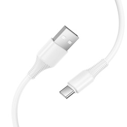 Kabel USB A do USB C Hoco 3A 1 m X120 biały