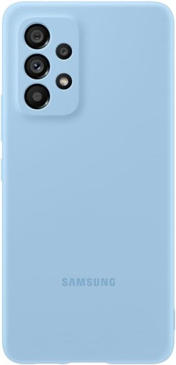 Samsung Back Cover for Samsung Galaxy A53 5G Silicone Blue Damaged Packaging