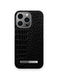 IDEAL OF SWEDEN IDACSS21-I2161P-306 IPHONE 13 PRO CASE NEO NOIR CROCO SILVER