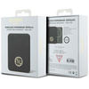 Guess Powerbank indukcyjny 5WGUPBM3AL4DMK 3000mAh czarny/black MagSafe 4G Strassed Metal Logo
