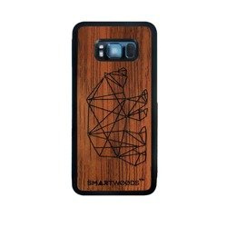 CASE ETUI DREWNIANE SMARTWOODS BEAR SAMSUNG GALAXY S8 PLUS