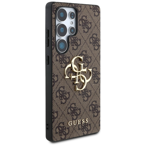 Etui Guess Big 4G Logo Classic Logo do   Samsung Galaxy S25 Ultra brązowy