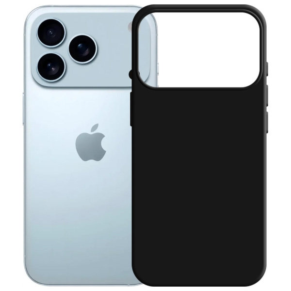 Etui 3MK Silicone Case do Apple iPhone   17 Pro czarny
