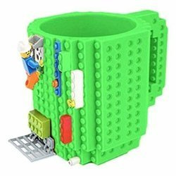 BLOCKS GREEN MUG PERFECT FOR GIFT HIT