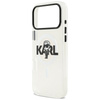 Etui Karl Lagerfeld IML Karl Sketch Logo MagSafe do iPhone 17 Pro Max przezroczysty