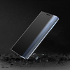 SLEEP CASE BOOKCASE TYPE CASE WITH SMART WINDOW FOR IPHONE 13 BLUE