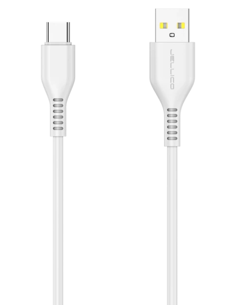 JELLICO kabel KDS-32 USB-C USB 3.1A 2M Biały