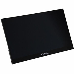 Verbatim Monitor przenośny dotykowy17.3" Full HD 1080p czarny/black 49593