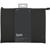 Pokrowiec UNIQ Lyon Waterproof RPET na laptopa 14" - czarny