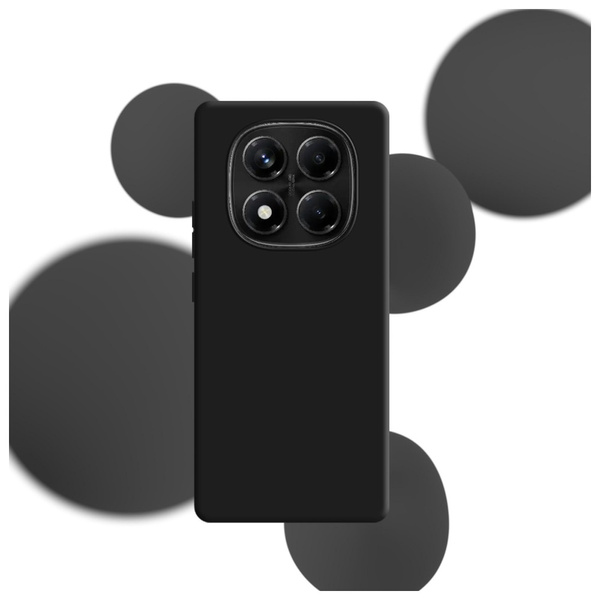 Etui 3MK Silicone Case do Xiaomi Redmi   Note 14 Pro 5G czarny