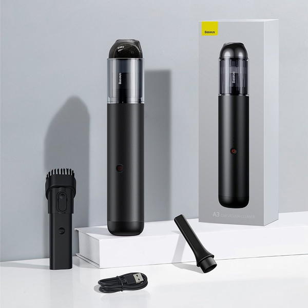 Baseus A3 cordless car vacuum cleaner 135 W 15000 Pa silver (CRXCQA3-0S)