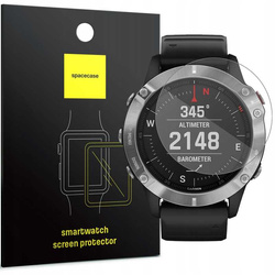 Spacecase Szkło hartowane SW Glass 2.5D Garmin Fenix 6 / 6 Pro