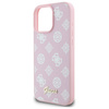 Guess GUHMP16XPGPYSP iPhone 16 Pro Max 6.9" różowy/pink hardcase Peony Script MagSafe